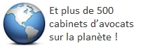 Et plus de 500 cabinets d’avocats sur la planète !