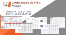 Gestionnaire de Prêts Margill - Import de données